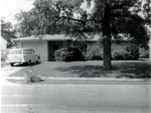 Ruth Paine home as seen on July 14, 1961.